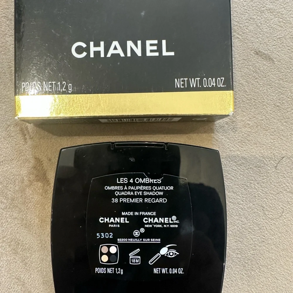 Chanel Les 4 Ombres Quadra Eye Shadow - 38 Premier Regard - Picture 6 of 8